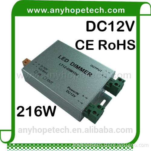 Newest best sell CE RoHS DC12V 18A remote control dimmer light switch